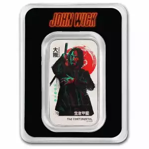 John Wick 1 oz Silver Osaka Bar w/ TEP