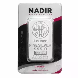 1oz Silver Bar - Nadir