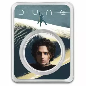 DUNE 2 Blue Eyes Paul 1 oz Silver (Colorized w/TEP)