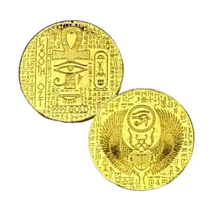 Monarch 1/200 oz .9999 Fine Gold Round - Monarch - Egyptian Scarab (In Capsule)
