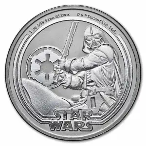 2026 Niue 1 oz Silver $2 Star Wars: Darth Vader Bullion Coin
