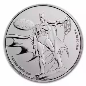 2023 Samoa 1 oz Silver DC Comics Batman BU