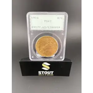 1924 Double Eagles Saint Gaudens PCGS MS-62 (2)