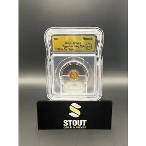1/200th oz Gold King Tut Round