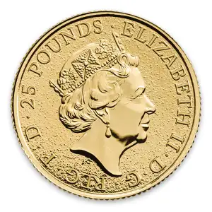 2017 1/4oz Britain Queen's Beasts: The Griffin (2)