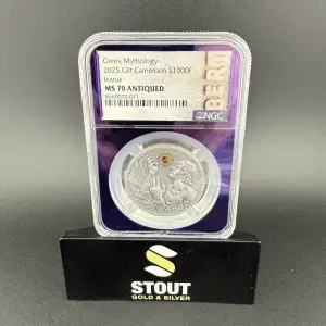 Cameroon Greek Mythology | Icarus 1oz Silver Coin