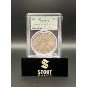 Burnished 1oz American Silver Eagle