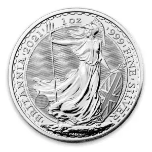 2021 1oz British Silver Britannia