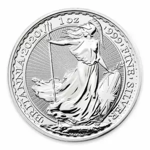 2020 1oz British Silver Britannia