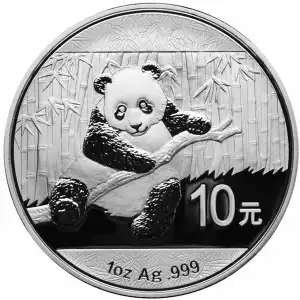 2014 1oz Chinese Silver Panda