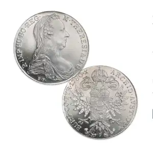 1780 Austrian Maria Theresa Thaler Restrike Uncirculated