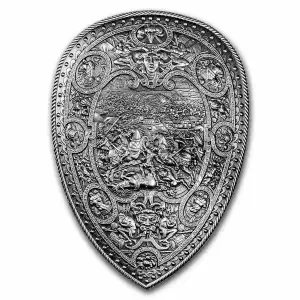 South Korea 2oz Silver King Henry II Shield Stackable