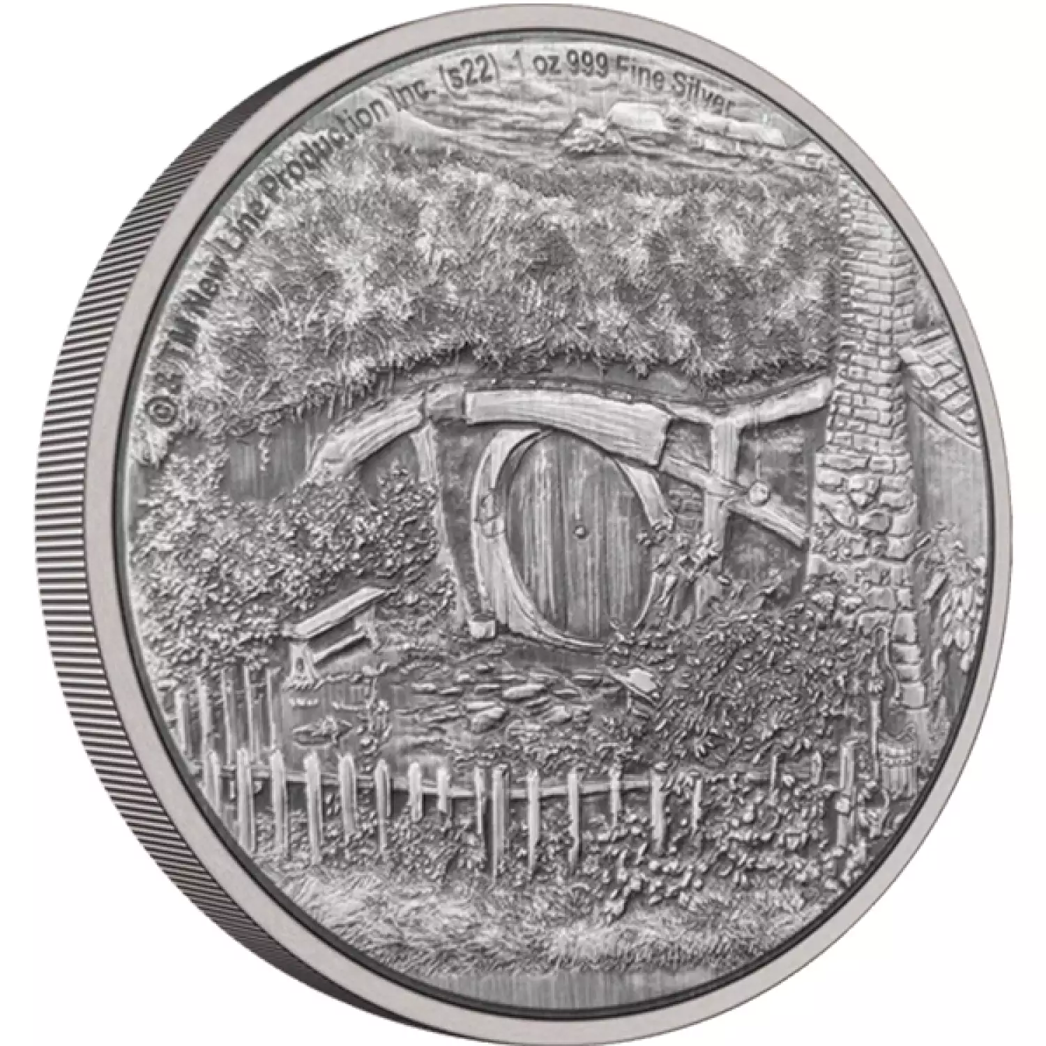 THE LORD OF THE RINGS - 2022 1oz The Shire  Silver Coin (2)