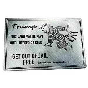 Trumpshank Redemption 1oz. 999 Silver Card 
